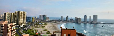 Iquique - vaade meie katuselt.