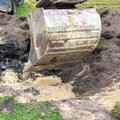 В парке на Штромке выкопали до пяти тонн остатков битума