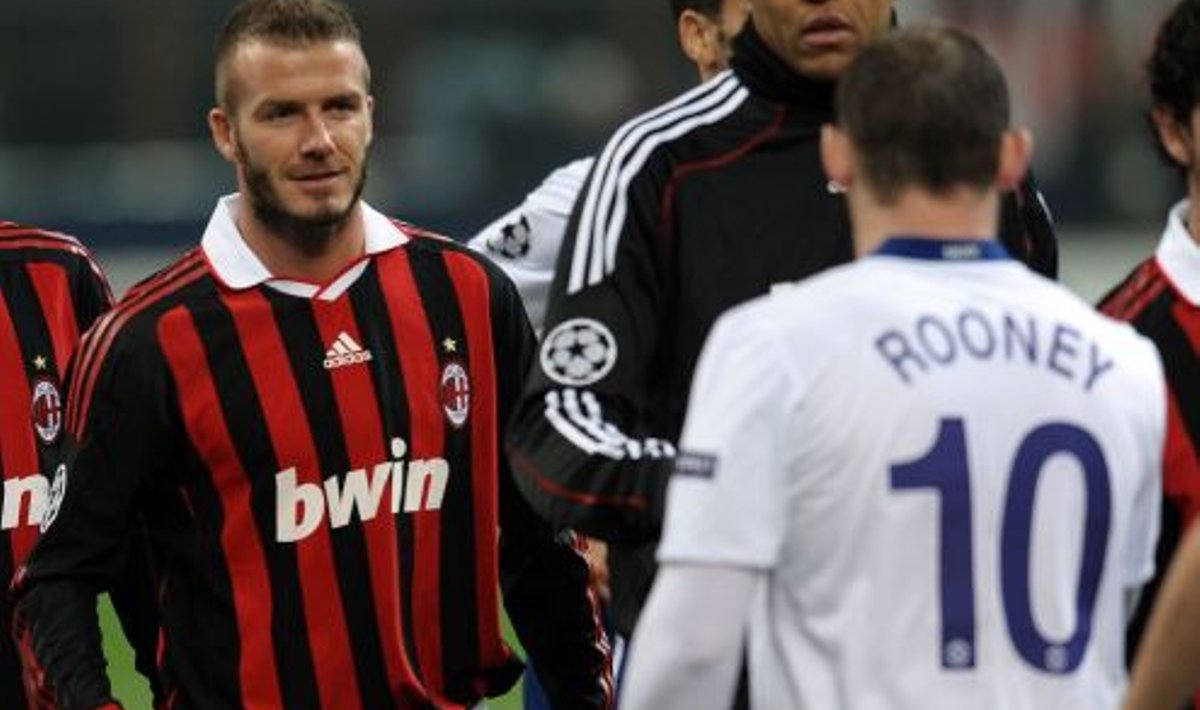 David Beckham ja Wayne Rooney