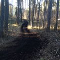 FOTOD: ATV-ga rallinud poiss lõhkus Nõmme metsatuka