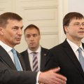 Peaminister Andrus Ansip avaldas telefonivestluses kaastunnet Läti peaministrile