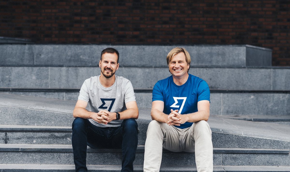 Wise'i kaasasutajad Taavet Hinrikus (vasakul) ja Kristo Käärmann teevad ettevõtte börsile viimisega ka hulga töötajaid miljonärideks.