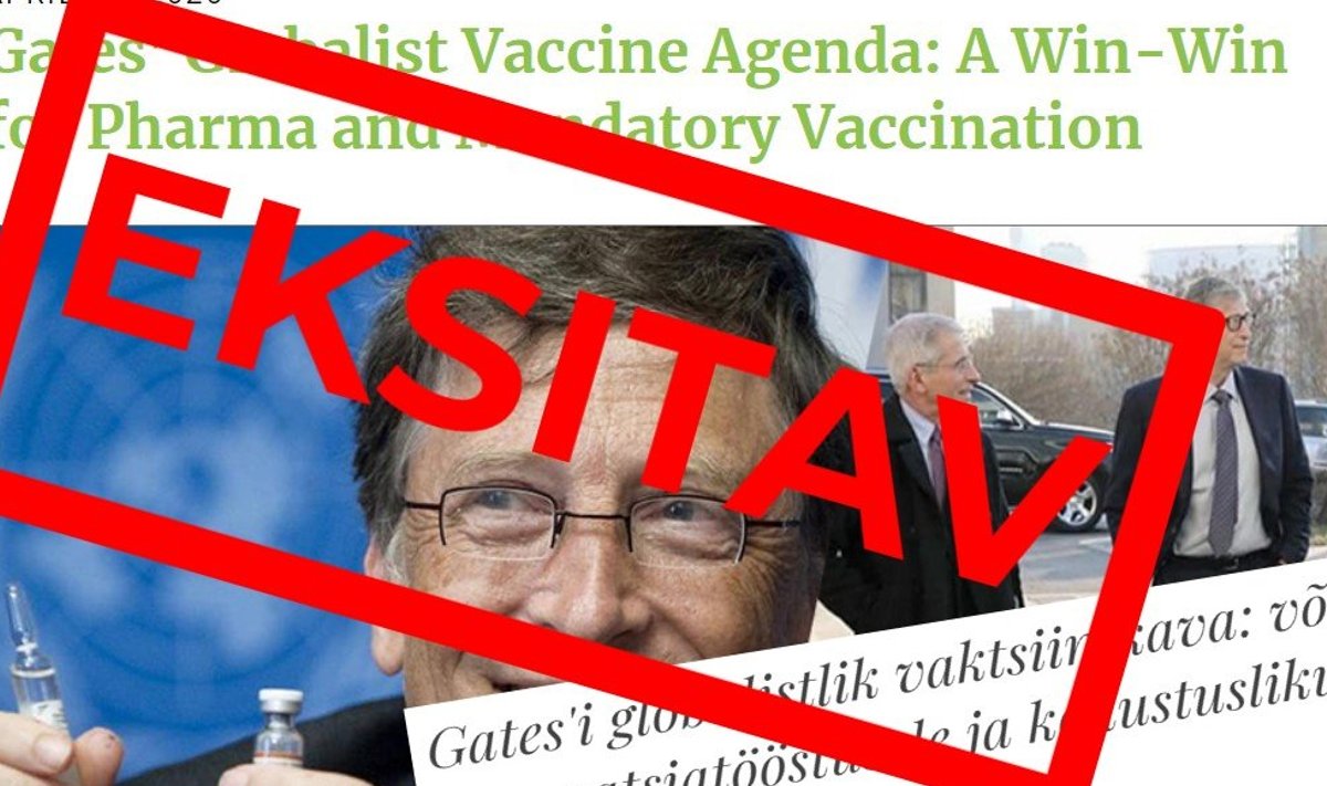 Vaktsiinidesse sadu miljoneid eurosid investeerinud Bill Gates on vandenõuteerikutelt saanud ka tapmisähvardusi. Selgub, et äärmiselt kaheldavate ja lausvalede väidete alusel.