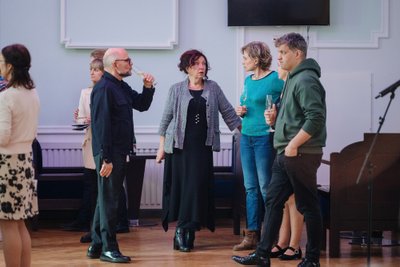 Aarne Mikk 90 - vastuvõtt Estonia teatri Valges saalis