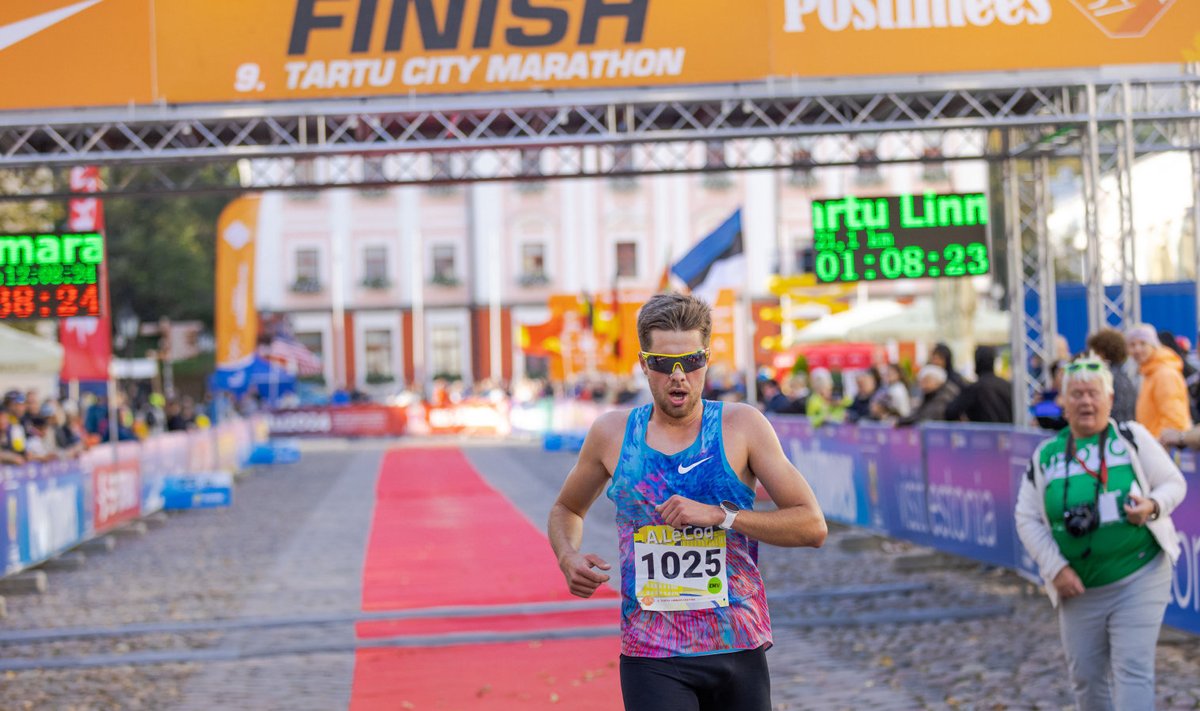 Eelmise aasta poolmaratoni Eesti meister Karel Hussar