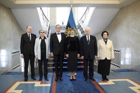 President Kersti Kaljulaidi vastuvõtt Kadriorus 