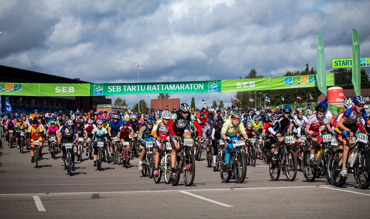 Tartu rattamaratoni start