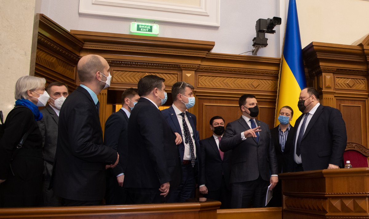 Eesti parlamendisaadikutele anti mõista, et sõjaärevus on Ukrainat juba kahjustanud