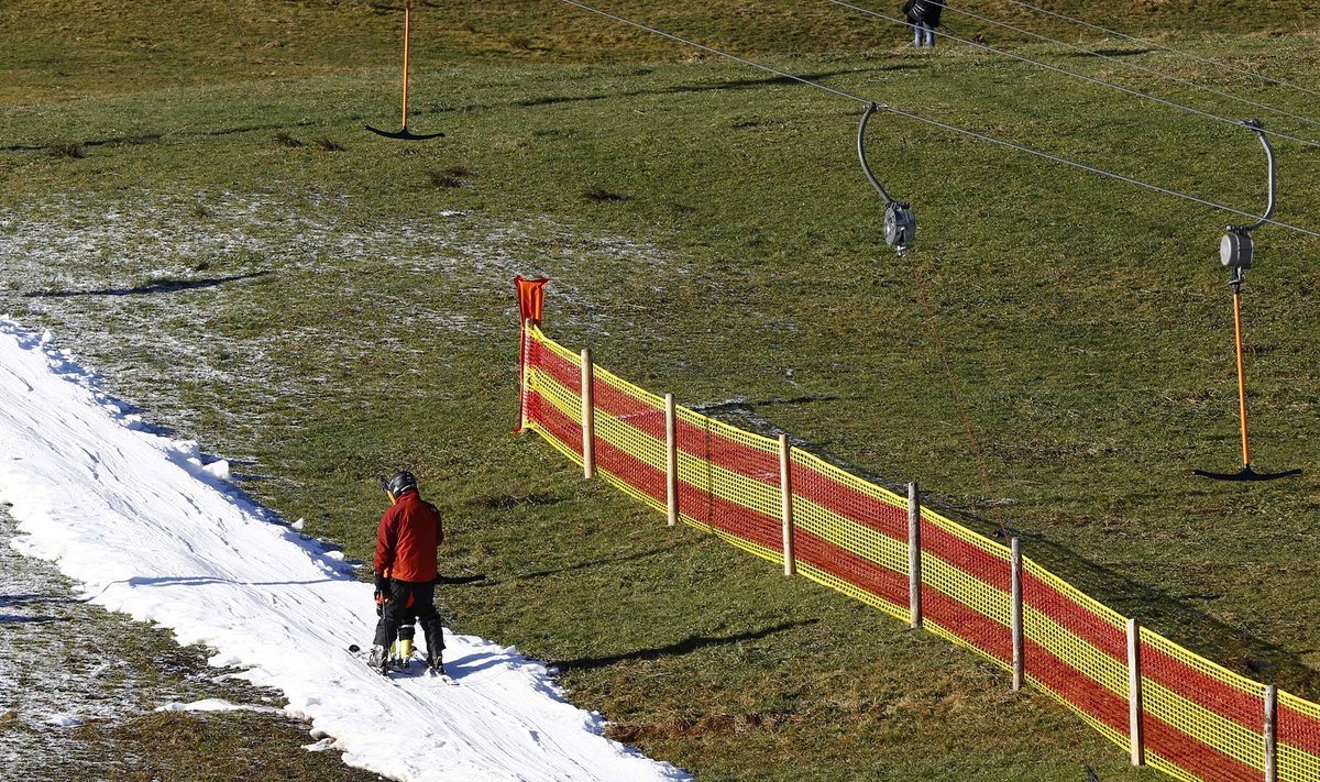 Oberstdorf, 28. detsember. Nädala pärast peab siin startima Tour de Ski etapp.