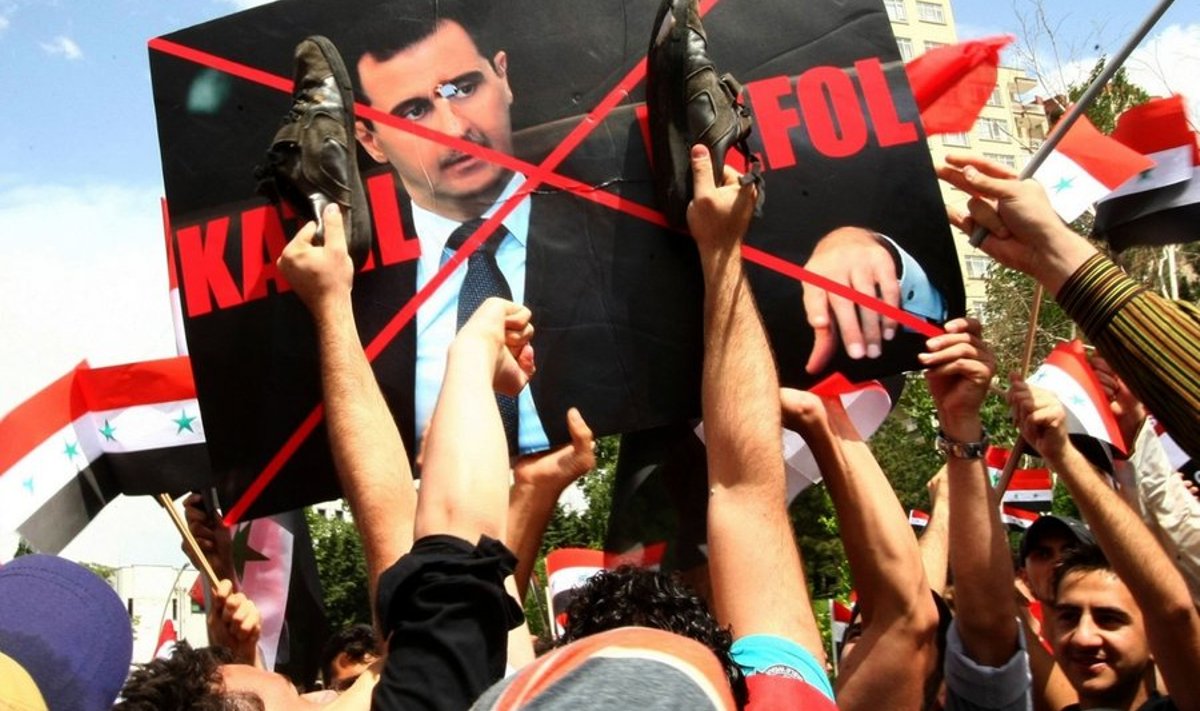 Bashar al-Assadi vastane meeleavaldus Türgis