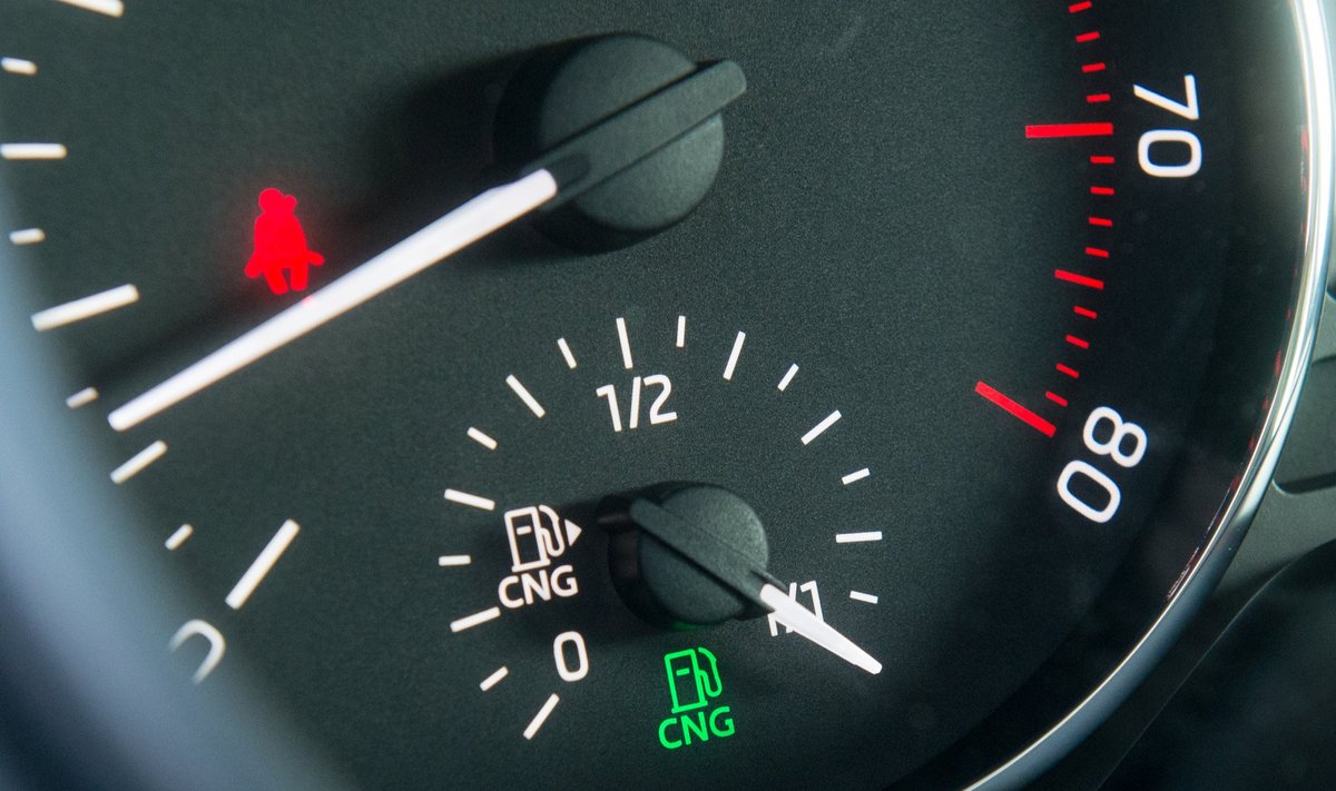 Škoda Octavia, mis sõidab CNG gaasiga