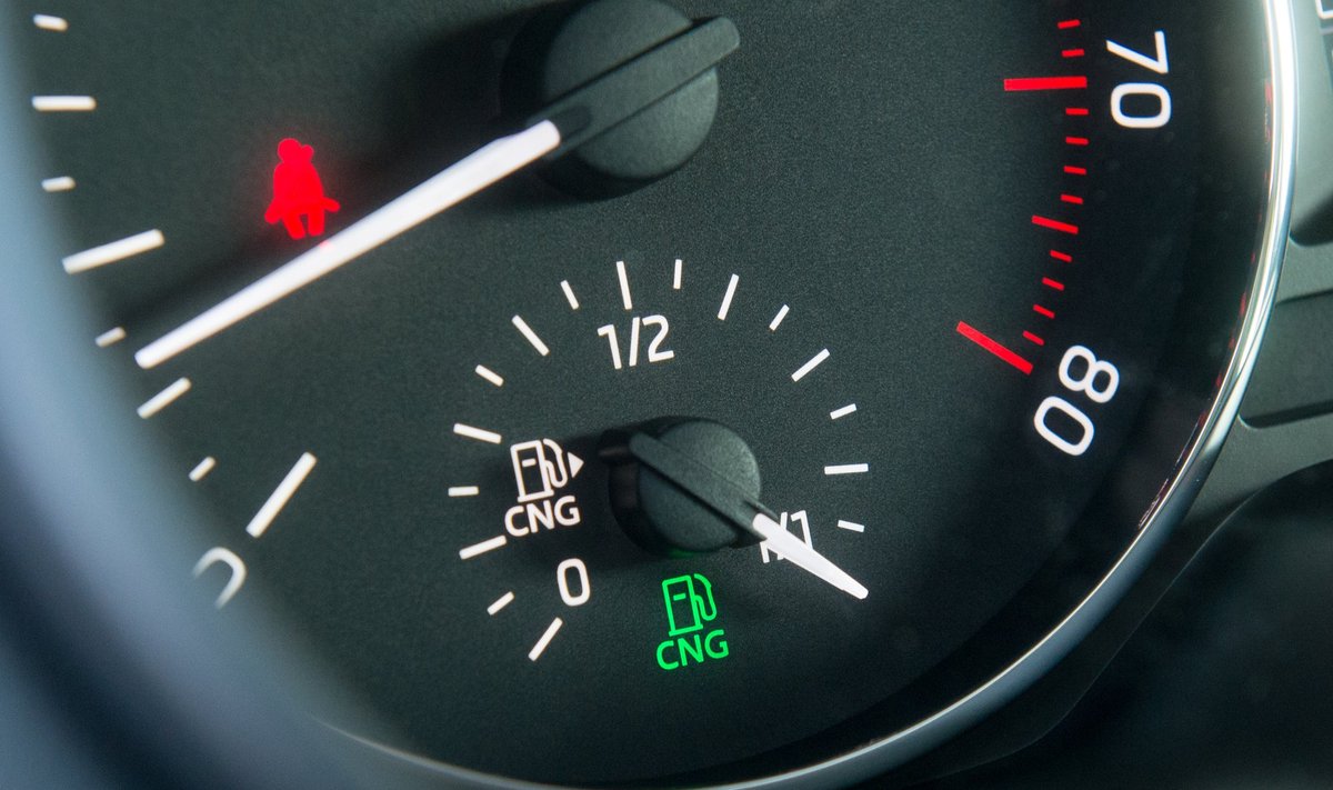 Škoda Octavia, mis sõidab CNG gaasiga