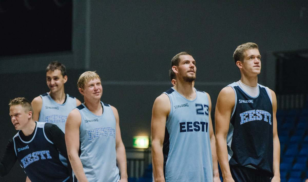 Eesti korvpallikoondise avalik treening