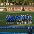Женская сборная Эстонии по футболу обыграла Казахстан и продлила свою победную серию в Лиге наций