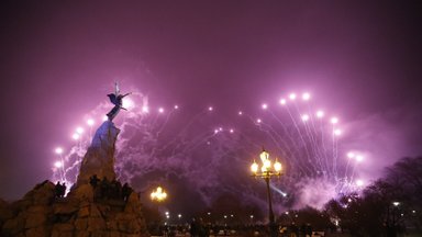 ФОТО и ВИДЕО | С Новым годом! Как встретили 2021 по всей Эстонии