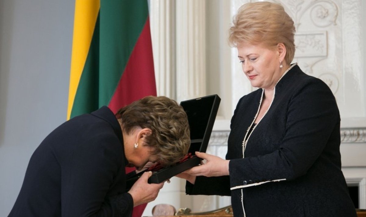 Naina Jeltsina ja Dalia Grybauskaitė
