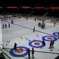 FOTO | Tondiraba hall muutus curlinguareeniks, Tallinnas algas curlingu EMi peaproov