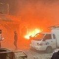 ВИДЕО | Семь человек погибли при взрыве бомбы на рынке в Сирии