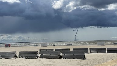 FOTOD | Pärnu rannas nähti täna ohtlikku vesipüksi