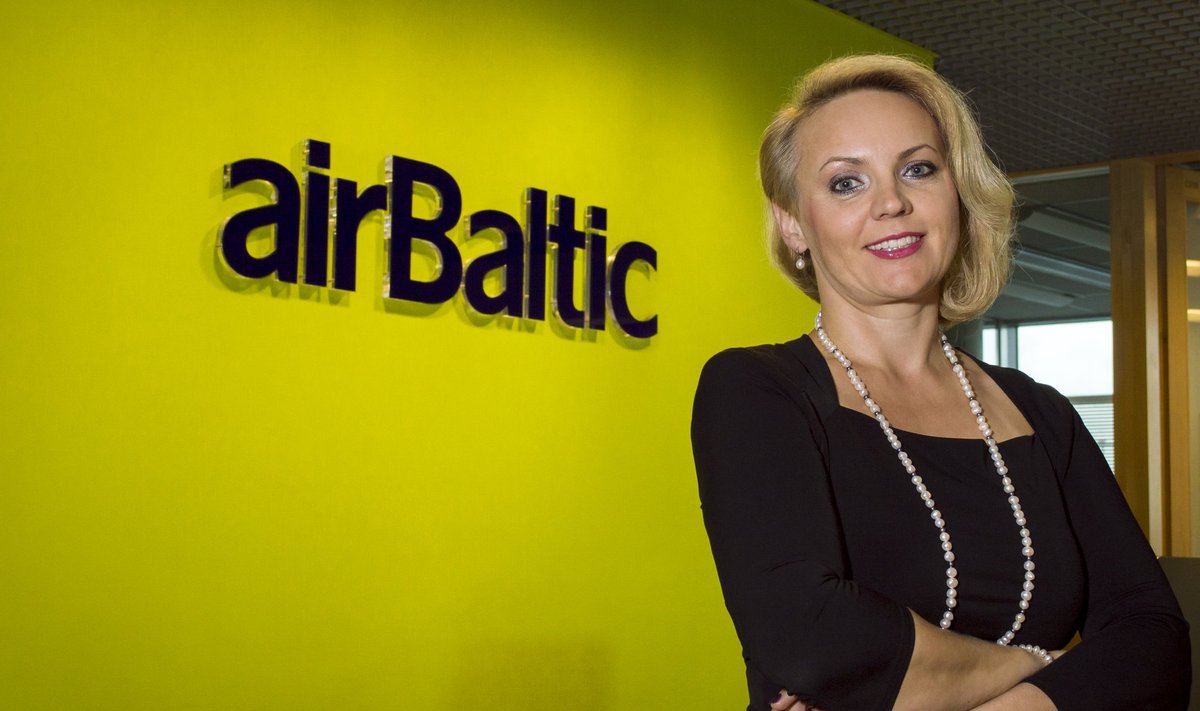 Air Balticu ja Coalition Rewards personalijuht Daiga Ergle. 