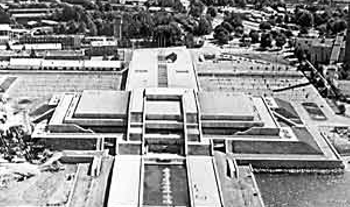 TALLINNA LINNAHALL: Autorid Raine Karp ja  Riina Altmäe. Olümpiamängudeks valminud linnahall on ainuke Eesti arhitektuuriteos, mis on pälvinud rahvusvahelise auhinna “Interarc´ 83”.