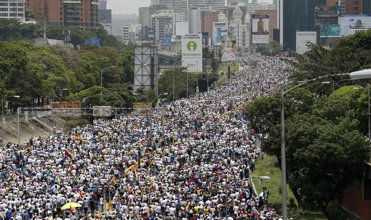 Opositsiooni massimeeleavaldus Caracases