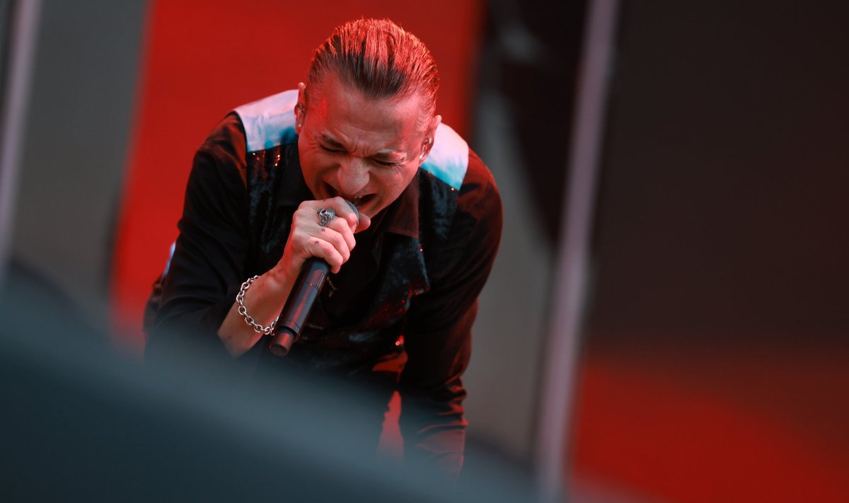 KOGU HINGEST: Depeche Mode ja nende solist Dave Gahan hinnaalandust ei teinud.