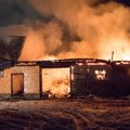 DELFI VIDEO JA FOTOD: Saaremaal Laimjala vallas langes talumaja tuleroaks