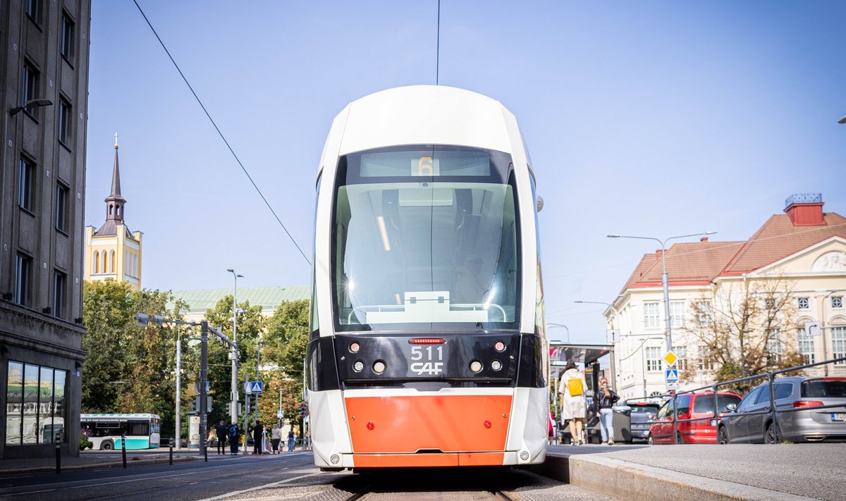 Трамвай в Таллинне