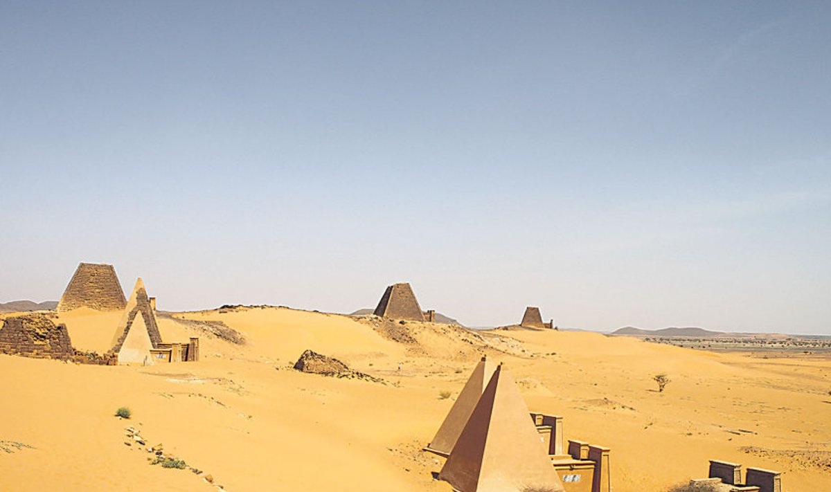 Püramiide on Sudaanis rohkem kui Egiptuses.