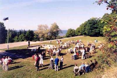 Esimene Oru pargi Promenaad 1997. aastal. (Foto arhiivist)