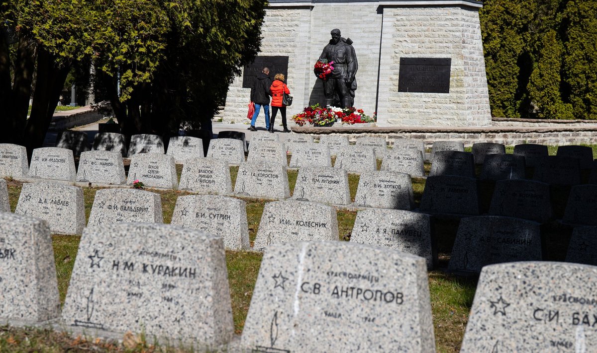 Воинское кладбище на улице Фильтри теэ