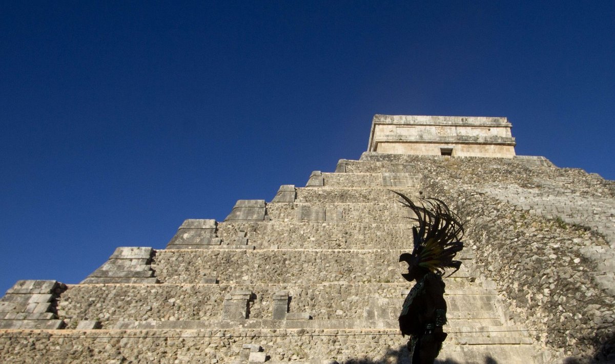 Maiade püramiid Chichen Itzas.
