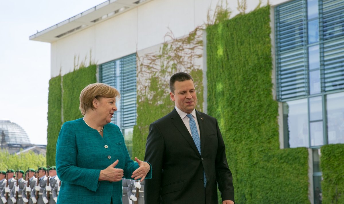 Jüri Ratas kohtus Berliinis Angela Merkeliga