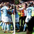 Manchester City'le lisaminutitel võidu toonud Sterling sai väravat tähistades punase kaardi