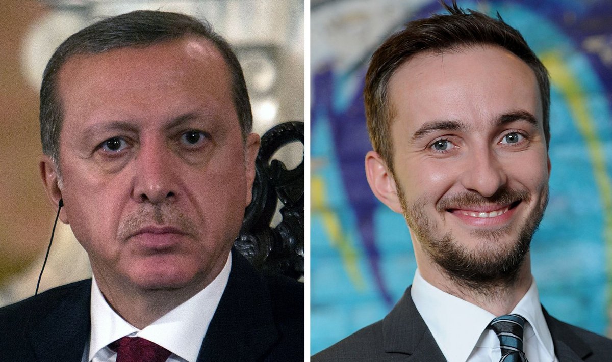Recep Tayyip Erdoğan ja Jan Böhmermann