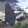 ВИДЕО: В США разбился военный самолет ”Геркулес”: выживших нет