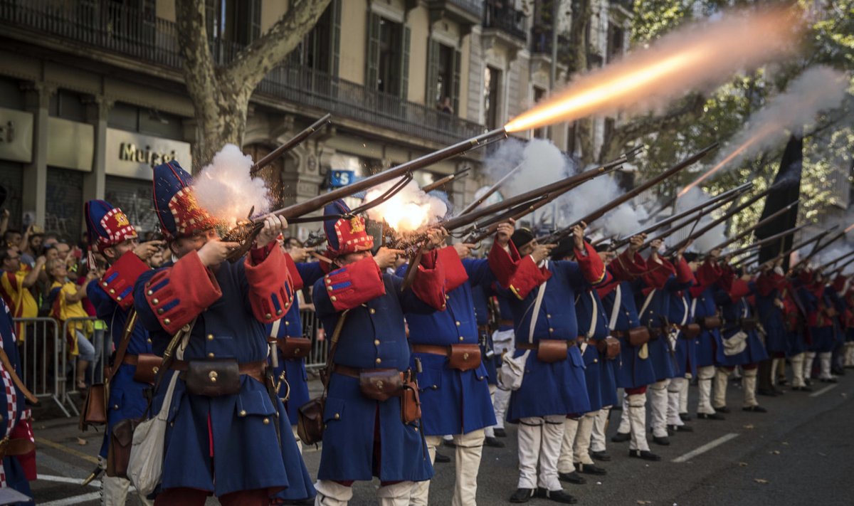Katalaanid omavad õigust vaid ajaloolistest relvadest tulistada.