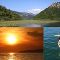 FOTOD | Sinirohelised veeseiklused säravkollases päikeses ja veripunasel loojangul mustade mägede maal