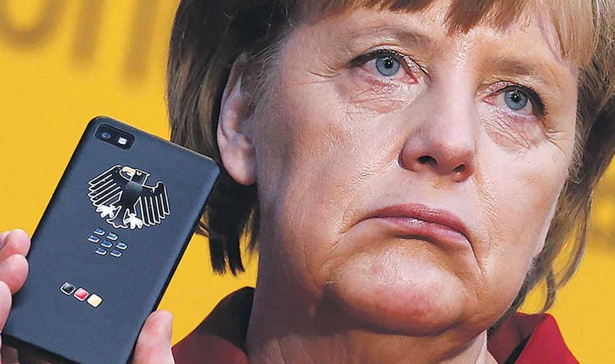 Häkkimisest ei pääsenud ka riigikantsler Anglela Merkeli spetsiaalselt krüpteeritud mobiiltelefon.