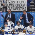 Soome hokikoondise peatreener süüdistab vilemehi: kohtunik eksis Rootsi võiduvärava eel 