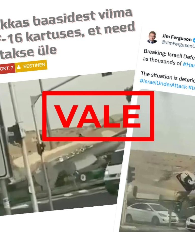 Kuvatõmmised portaalist Eestinen ja X-st