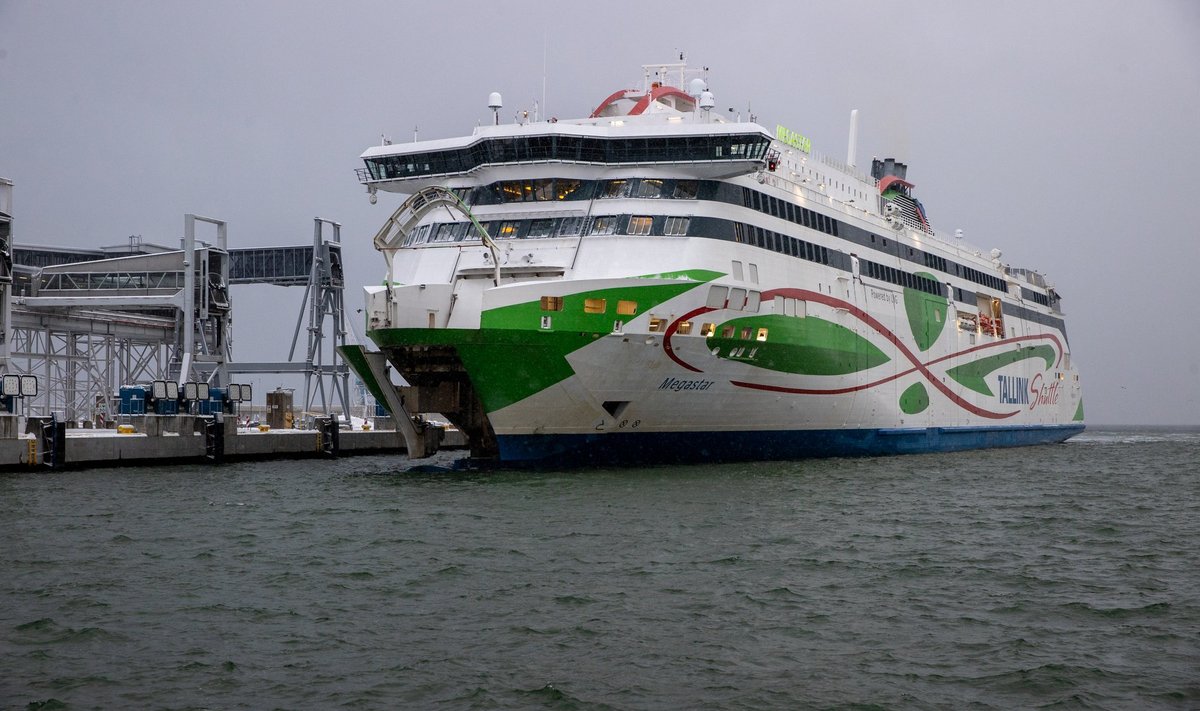 Tallinki laev Megastar. 