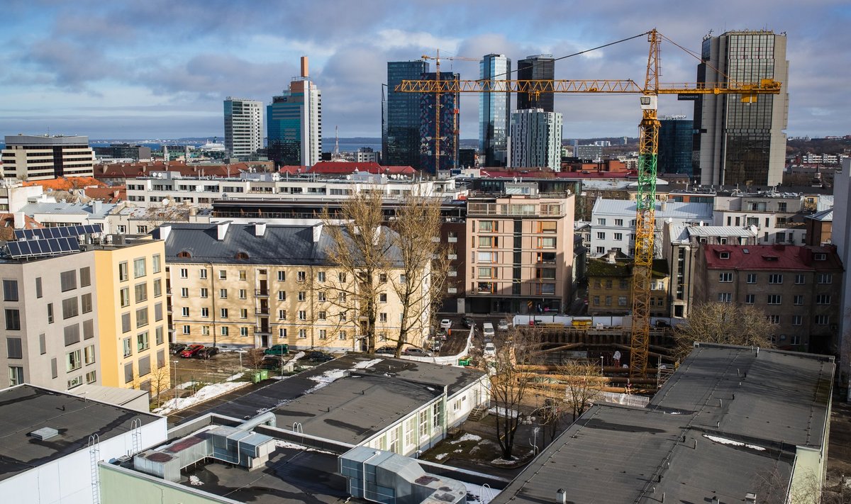 Tallinnas on uusi kortereid nagu buumi ajal.