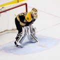 Rootsi väravavaht viidi keset NHL-i mängu haiglasse, põhjust varjatakse