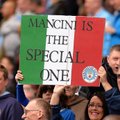 Manchester City fännid tänasid Itaalia ajalehes Roberto Mancinit