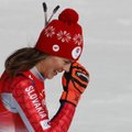 Naiste slaalomi olümpiavõitjaks krooniti vägeva teise laskumise teinud slovakitar