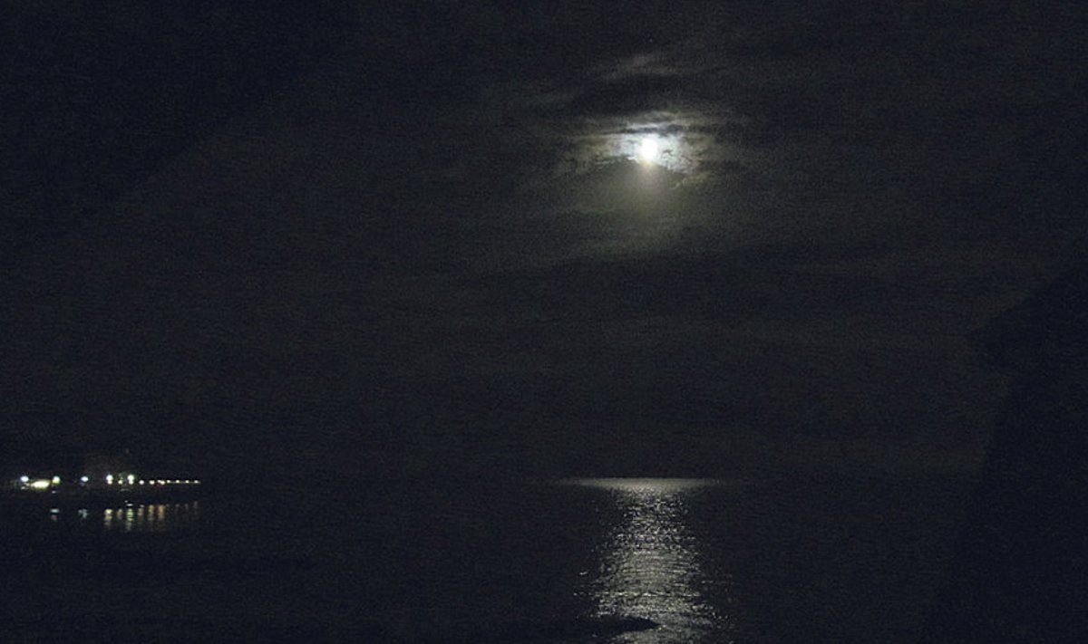 Kuu oli tähtis tegelane  ka 2014. aasta suvel  Musta mere kohal.