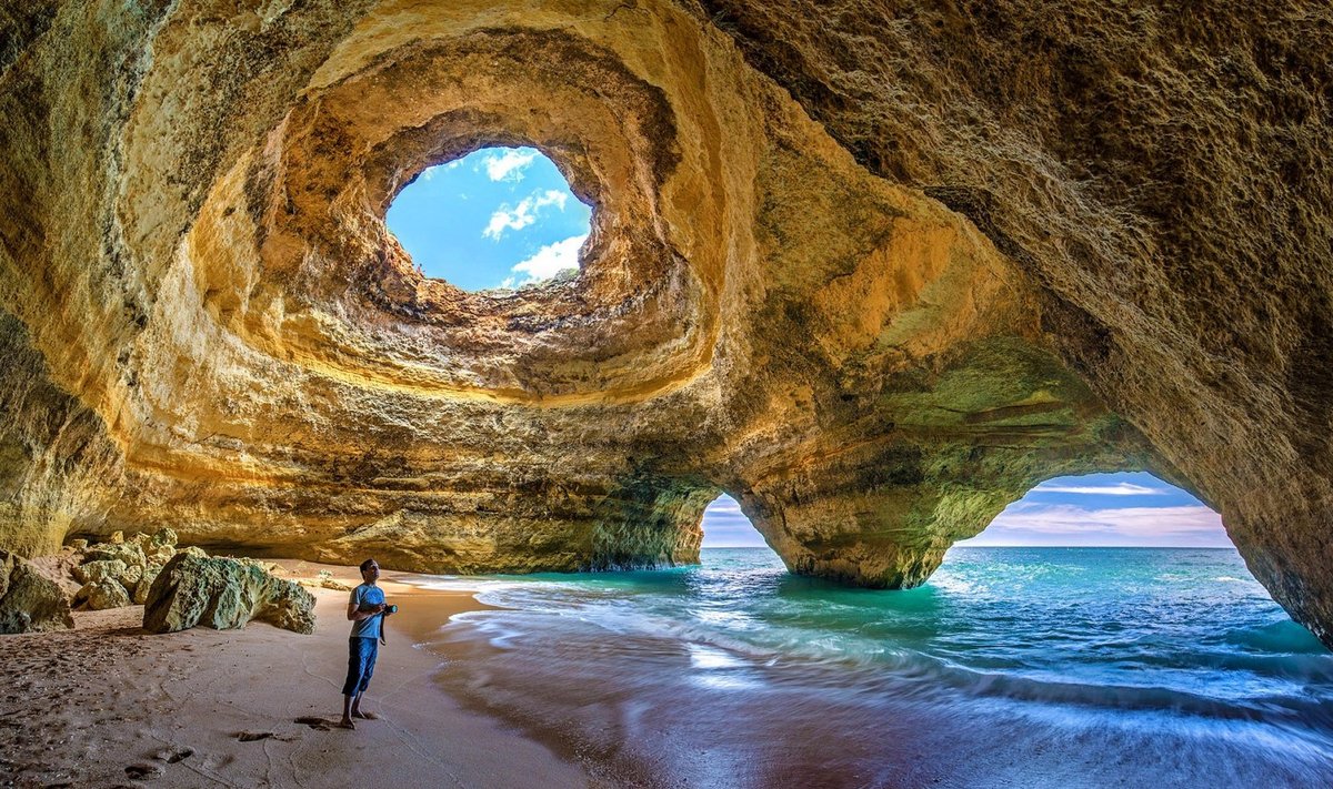 Benagili koobas, Algarve