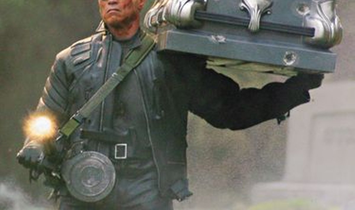 Arnold Schwarzenegger - surma ja õudu külvav Terminaator.